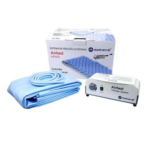 COLCHÃO PNEUMATICO AIRBED COMPLETO MONTSERRAT AZUL 